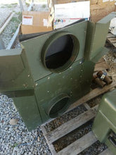 Load image into Gallery viewer, Space Heater 4-168150 Hunter Multifuel, With Blower, 60,000 BTU/Hr. Great shape
