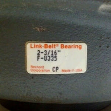 Load image into Gallery viewer, LINK-BELT F-U335 4-BOLT SQ FLANGE BALL BEARING 2 3/16" I.D. (300 SERIES) HD *FS*