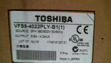 Load image into Gallery viewer, TOSHIBA VFS9-4022PLY-B1 TRANSISTOR INVERTER SER. VF 3HP -FREE SHIPPING