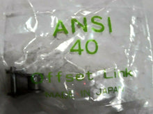 Load image into Gallery viewer, LOT/10 ANSI-40-1 ANSI 40 CHAIN OFFSET LINK (SEALED) *FREE SHIPPING*