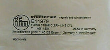 Load image into Gallery viewer, LOT/3 EFECTOR IFM E11976 FIXING STRAP FOR CLEAN-LINE CYLINDERS (SEALED) *FRSHIP*
