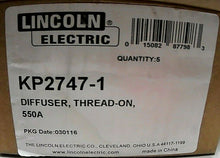 Load image into Gallery viewer, (LOT OF 5) LINCOLN KP2747-1 MAGNUM PRO THREAD-ON GAS DIFFUSER *FREE SHIPPING*