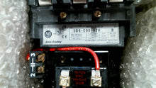 Load image into Gallery viewer, ALLEN BRADLEY 509-C0D-A2H STARTER W/MANUAL RESET SIZE2 SER.B 120V 3PH 38A -FREES