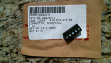 Load image into Gallery viewer, GENERAL ELECTRIC DURCK 213-211-05 CONNECTOR RECEPTACLE 5 PIN -FREE SHIPPING