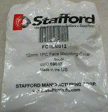 Load image into Gallery viewer, LOT/3 STAFFORD FC1LM012 12MM 1PC FACE MOUNTING COLLAR STEEL USA (SEALED) *FRSHIP