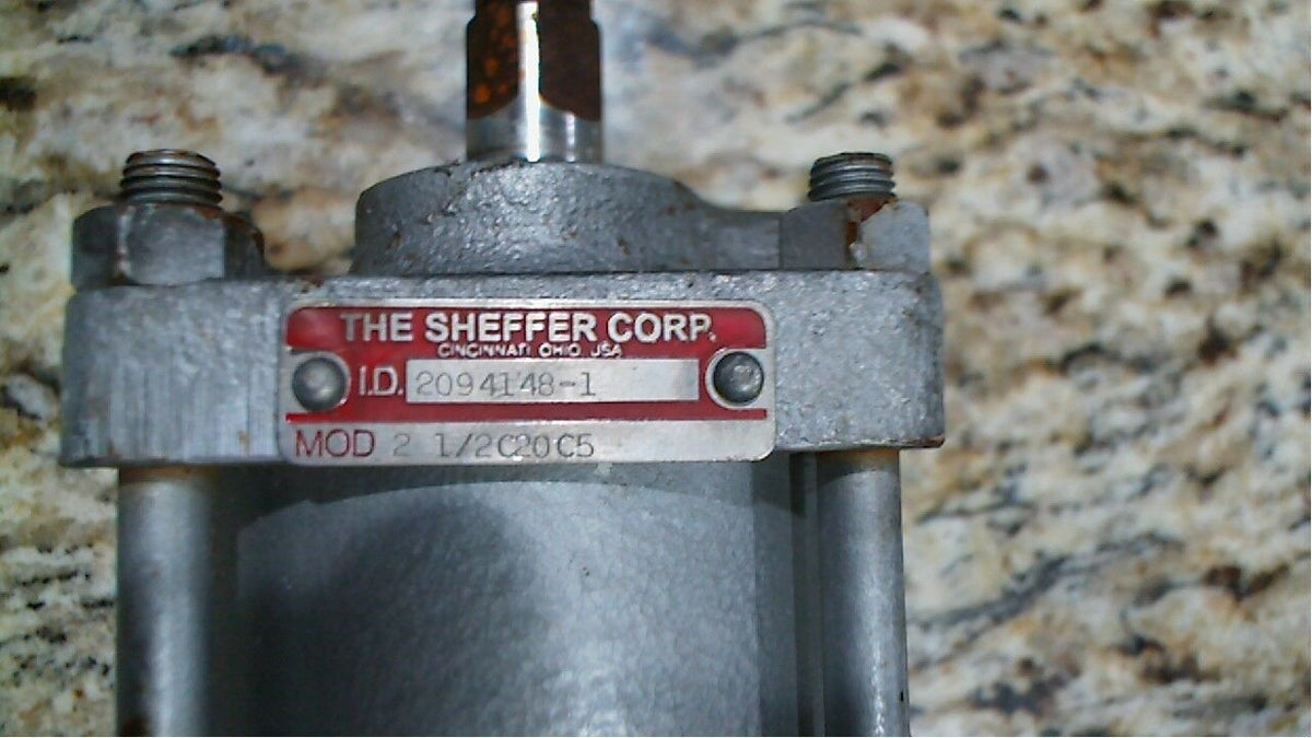 SHEFFER HYDRAULIC &PNEUMATIC CYLINDERS 2 1/2C20C5, 20941481 FREE SHI