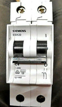 Load image into Gallery viewer, SIEMENS ITE SIEMENS 5SX22 C8 (5SX2-240-7) SUPPLEMENTARY PROTECTOR 2P 40A *FRSHP*