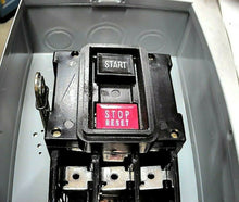 Load image into Gallery viewer, GE CR1062R3AAP2000 SER A MANUAL MOTOR STARTER NEMA M-0 3POLE 600VAC 2HP FREE SHP