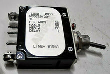 Load image into Gallery viewer, SENSATA AIRPAX M55629/20-TL TOGGLE SWITCH CIRCUIT BREAKER 25A 50V MAX *FR SHIP*