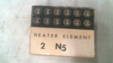 Load image into Gallery viewer, ALLEN BRADLEY N5 THERMAL OVERLOAD RELAY HEATER ELEMENT BOX/2 - FREE SHIPPING