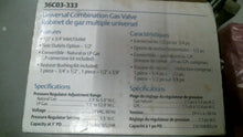 Load image into Gallery viewer, EMERSON WHITE RODGERS 36C03-333 UNIVERSAL COMBO GAS VALUE 1/2" x 3/4" -FREE SHIP