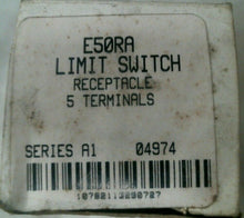 Load image into Gallery viewer, CUTLER HAMMER E50RA LIMIT SWITCH RECEPTACLE 5 TERMINALS SER.A1 -FREE SHIPPING