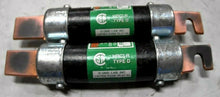 Load image into Gallery viewer, LOT/2 BUSSMANN FUSETRON FRN-R-100 FUSE DUAL ELEMENT TIME DELAY 100A (TESTED) *FS