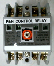 Load image into Gallery viewer, MORRIS P&H 479Q60D7 MACHINE TOOL/OVERLOAD RELAY 600VA 4P 10A -FREE SHIPPING