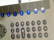 Load image into Gallery viewer, ALLEN BRADLEY 2711P-RDB10C PANELVIEW PLUS 1000 COLOR KEYTOUCH DISPLAY MOD. SER.B