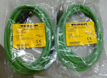 Load image into Gallery viewer, LOT/2 TURCK RSSD RSSD 420-2M (I.D. U-17790) CABLE NETWORK EUROFAST 4PIN MALE *FS