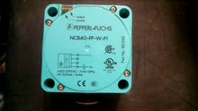 Load image into Gallery viewer, PEPPERL+FUCHS NCB40-FP-W-P1 INDUCTIVE SENSOR 130542 20-253VAC -FREE SHIPPING