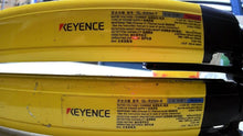 Load image into Gallery viewer, KEYENCE GL-R20H-T/R HEAVYDUTY SAFETY LIGHT CURTAIN SET 24VDC 71MA CLASS 2 *FRSHP