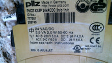 Load image into Gallery viewer, PILZ 777301 PNOZ X2.8P 24VACDC DUAL CH. EMERG. STOP SAFETY RELAY MODULE -FREE SH