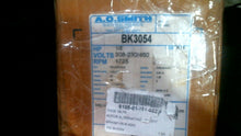 Load image into Gallery viewer, A.O SMITH BK3054 ALTERNATING CURRENT MOTOR SER.8C06, 3PHASE -FREE SHIPPING