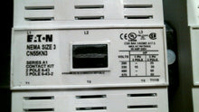 Load image into Gallery viewer, EATON CUTLER HAMMER CN55KN3 REV. CONTACTOR SIZE 3 600V 90A 3P 3PH 50HP-FREE SHIP