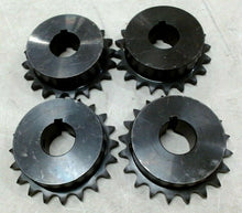 Load image into Gallery viewer, LOT/4 BLACK STAR H40BS20 1 K2S ROLLER CHAIN SPROCKET 1IN I.D. (1495) *FREE SHIP*