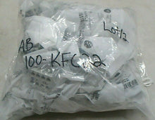 Load image into Gallery viewer, LOT/2 AB ROCKWELL 100-KFC22 AUXILIARY CONTACT FRT MOUNT 2 N.O. 2 N.C. SEALED *FS