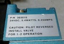 Load image into Gallery viewer, NORDSON 303010 SOLONOID PILOT REVERSE INSTANT VALVE 24VDC 5.4W 0.23A *FREE SHIP*