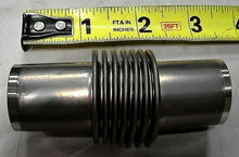 Load image into Gallery viewer, STAINLESS STEEL FLEXIBLE VACUUM FITTING BELLOW 1" DIA 3"<LNG 2 INSERTS FREE SHIP