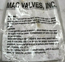Load image into Gallery viewer, MAC VALVES PME-221BAAA SOLENOID PILOT VALVE 24V 50/60HZ 6.7W 25-150PSI *FR SHIP*