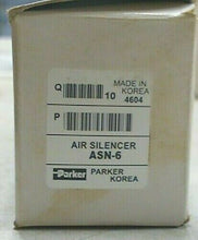 Load image into Gallery viewer, LOT/9 PARKER SCHRADER BELLOWS ASN-6 AIR SILENCER POLY 1/8" NPT *FREE SHIPPING*