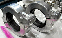 Load image into Gallery viewer, (QTY 2) LEYBOLD & SWAGELOK NW50 / KF50 VACUUM FLANGE CLAMP *FREE SHIPPING*