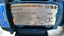 Load image into Gallery viewer, SEW EURODRIVE DRS71S4 GEAR MOTOR HEL-WORM 0.33 HP & SA37DRS71S4 MOTOR 1.28A *FSH