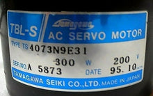 Load image into Gallery viewer, TAMAGAWA SEIKI TBL-S 4073N9E31 AC SERVO MOTOR *FREE SHIPPING*