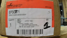 Load image into Gallery viewer, COOPER CROUSE HINDS EFSC371 CONTROL ASSY BODY 1" -FREE SHIPPING