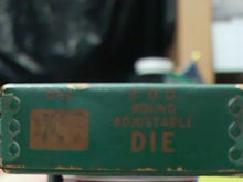 Load image into Gallery viewer, GREENFIELD ROUND ADJUSTABLEe DIE 1-3/8-6 x 3" O.D - FREE SHIPPING