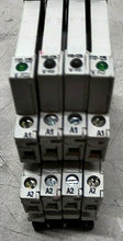Load image into Gallery viewer, LOT/4 AB ROCKWELL 700-HLT1U1 TERMINAL BLOCK RELAY W/ SOCKET 6A SPDT *FREE SHIP*