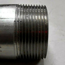 Load image into Gallery viewer, 1-1/2" x 8" NIPPLE STAINLESS STEEL SCH 40 TBE 316L NPT *FREE SHIP*