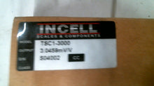 Load image into Gallery viewer, INCELL SCALES & COMP. TSC1-3000 LOAD CELL 3000LBS CAPACITY SBM 3K -FREE SHIPPING