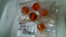 Load image into Gallery viewer, ALLEN-BRADLEY 800T-N26A PILOT LIGHT ACRYLIC LENS AMBER SER.C LOT/6 -FREE SHIP