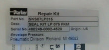 Load image into Gallery viewer, LOT/5 PARKER SCHRADER BELLOWS SKS07LP315 SEAL KIT LP 075 FKM (SEALED) *FREESHIP*
