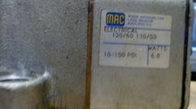Load image into Gallery viewer, MAC VALVE 1357G-111D-1 PNEUMATIC SOLENOID VALVE 150PSI 120/60 6.8W -FREE SHIP