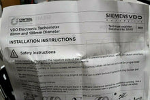 Load image into Gallery viewer, SIEMENS CONTINENTAL AUTOMOTIVE R0031493 TACHOMETER ASSEMBLY 24V -FREE SHIPPING