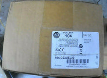 Load image into Gallery viewer, ALLEN BRADLEY 104-C23UEJ22 REVERSING CONTACTOR 3P 24VDC SER.D -FREE SHIPPING