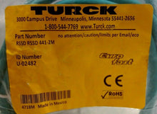 Load image into Gallery viewer, LOT/3 TURCK RSSD RSSD 441-2M CORD SET EURO FAST 4P MALE (I.D.U-02482) 2M *FRSHIP
