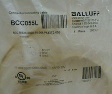 Load image into Gallery viewer, LOT/2 BALLUFF BCC M323-0000-10-004-PX43T2-050 (BCC055L) CABLE ASSEMBLY (5M) *FS*