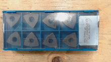 Load image into Gallery viewer, INGERSOLL WNGA080412T7AS500 CERAMIC CARBIDE ROUGH TO FINISH WET/DRY CUTTING -FS