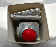 Load image into Gallery viewer, ALLEN BRADLEY 800T-A6 MONENTARY PB 30MM RED FLUSH HEAD SER.T -FREE SHIPPING