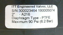 Load image into Gallery viewer, ITT 2-2406-TM-31-A216-SSBOLT:Y 2" DIA-FLO DIAPHRAGM VALVE ADVANTAGE *FREE SHIP*