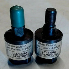 Load image into Gallery viewer, PARKER SCHRADER BELLOWS 1347570050 1/2-20 SELF-ALIGNING COUPLER (LC-1-08A) *FSHP